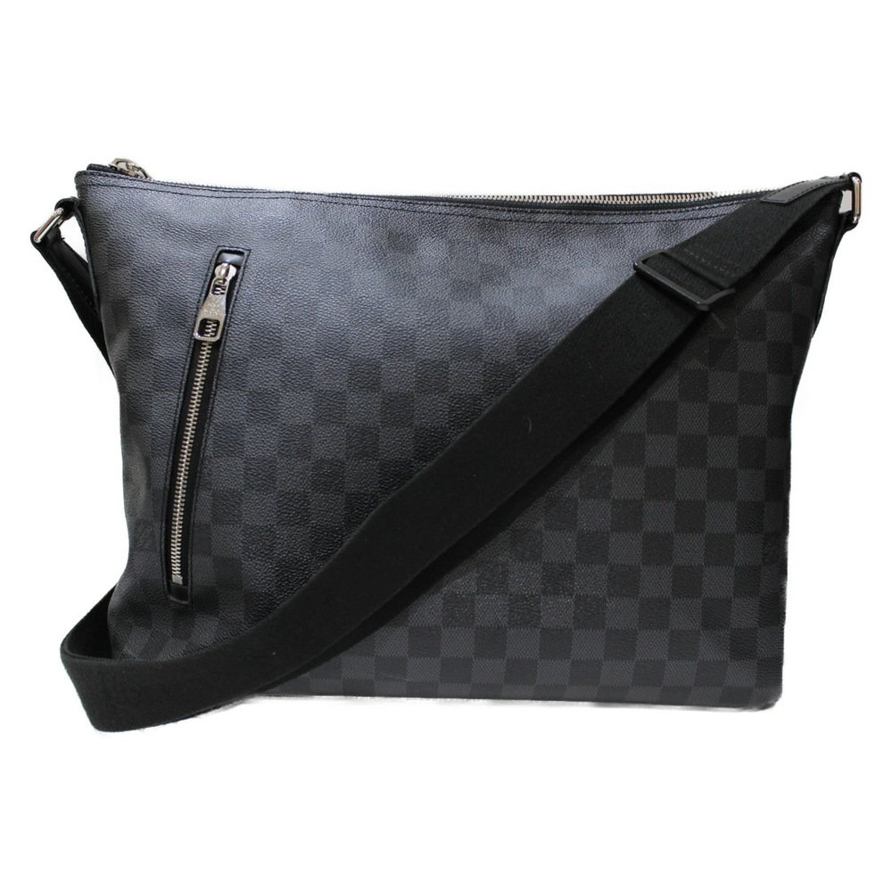 LOUIS VUITTON Mick Damier Graphite Black Shoulder Bag